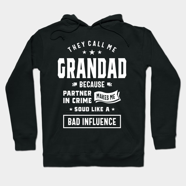 Funny Grandad Grandfather Gift Hoodie by cidolopez